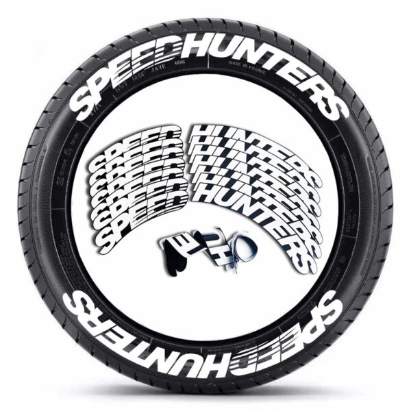 Tire sticker letter car motorcycle tire decoration